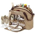 Customized Picnic Items - 4pc Picnic Set and Cooler Tote