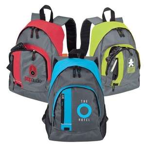 Custom Promotional Contrast Color Backpack