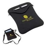 Business Electronics & Media Items - Neoprene Media Sleeve with Shoulder Strap