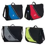Custom Messenger & Saddle Bags - Messenger Bag with Zippered Pocket on Flap