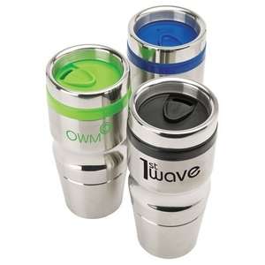 Color Band 14 oz. Stainless Steel Tumbler