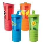 Imprinted Coffee Mugs - 16 Oz. Double Wall Wavy Tumbler