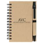 Custom Click Pens - Recycled Notebook and Pen