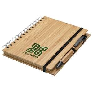 Bamboo Notebook and Pen