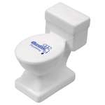 Customized Construction & Building Stress Balls - Toilet Stress Ball