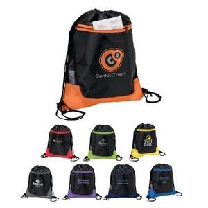 Color Splash Drawstring Sport Bag