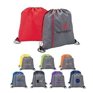 Custom Promotional Reversible Drawstring Sport Bag