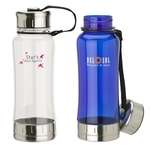 Imprinted Water Bottles - Steel Trimmed 18 oz. Water Bottle
