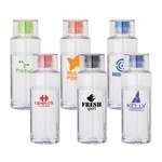 Custom Drinkware - Triangular 38 oz. Tritan Bottle with Silicone Stopper