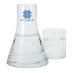 Promotional Carafes & Pitchers - Glass Decanter and Drinking Glass