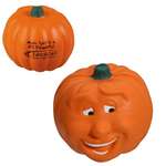 Personalized Food Stress Balls - Pumpkin Smile Stress Ball
