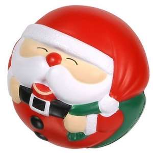 Custom Promotional Santa Claus Ball Stress Ball