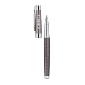 Custom Promotional Checkered Texture Barrel Bettoni Rollerball Pen
