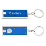 Business Keychains & Key Tags - Rectangular Keychain Light