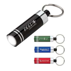 Custom Promotional Aluminum LED Keyring