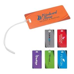 Color Wave Luggage Tag