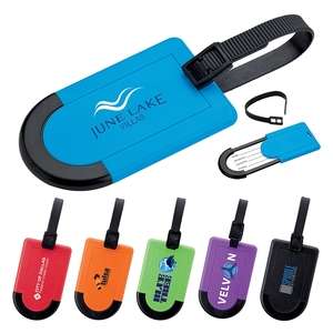 Custom Promotional Slide-Out Luggage Tag