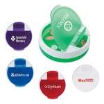 Personalized Pill Containers - Rotating Lid Pill Holder
