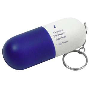 Custom Promotional Capsule Key Chain