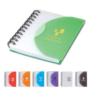Mini Spiral Notebook with Tuck Flap Closure