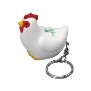 Custom Promotional Chicken Key Chain