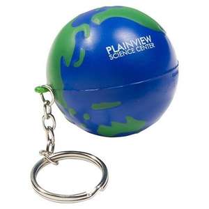 Custom Promotional Earthball Key Chain