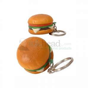 Hamburger Key Chain 