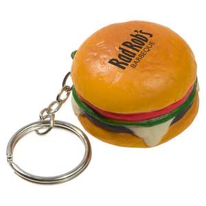 Custom Promotional Hamburger Key Chain