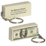 Business Stress Reliever Keychains - $100 Bill Key Chain
