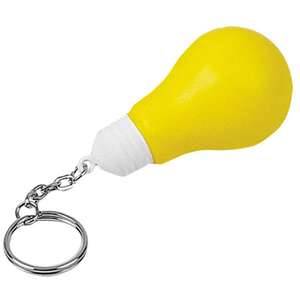 Custom Promotional Lightbulb Key Chain