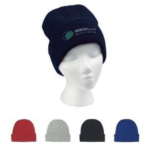 Knit Beanie with Cuff