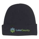 Customized Beanies - Knit Beanie with Cuff