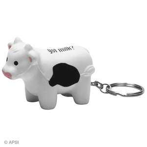 Custom Promotional Milk Cow Key Chain