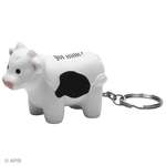 Business Key Chain Stress Balls - Milk Cow Key Chain