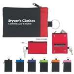 Personalized Pouches - Folding Wallet with Key Ring