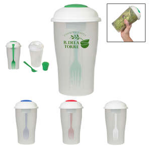 Custom Promotional 3 Piece Salad Shaker Set