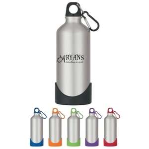 20 Oz. Aluminum Bike Bottle with Plastic Base