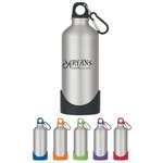 Wholesale Water Bottles - 20 Oz. Aluminum Bike Bottle with Plastic Base
