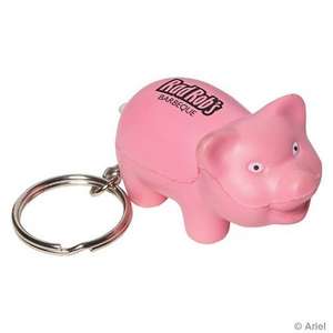 Custom Promotional Pig Key Chain