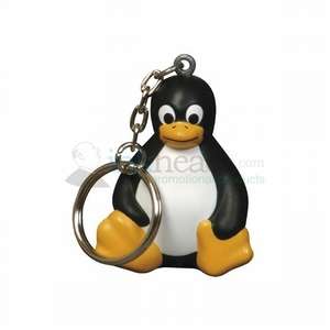 Sitting Penguin Key Chain 