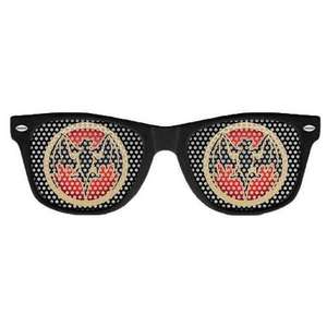 Wayfarer Style Promotional Full Color Sunglasses 