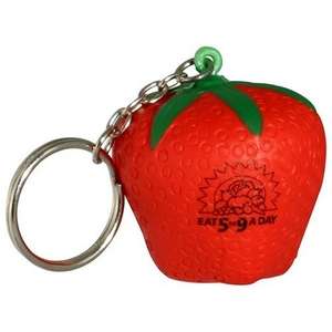 Custom Promotional Strawberry Key Chain