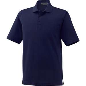 Men's EDRY Silk Luster Jersey Polo Blue, Navy