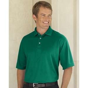 Men's Moisture Management Polo Green, Hunter
