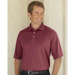 Men's Moisture Management Polo Maroon, Deep