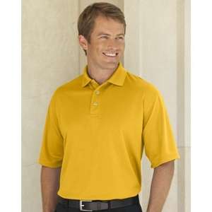 Men's Moisture Management Polo Yellow, Sunburst
