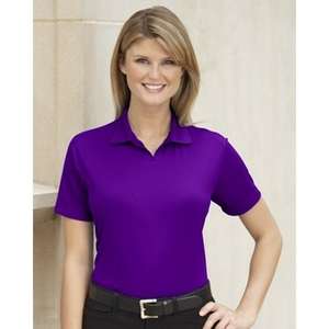 Ladies' Moisture Management Polo Purple
