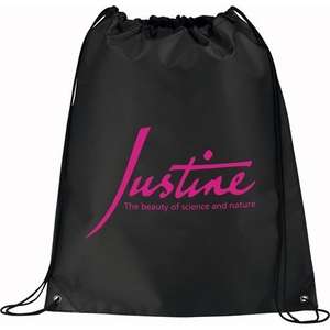 The Large Oriole Drawstring Pack Black
