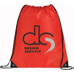 The Large Oriole Drawstring Pack Red