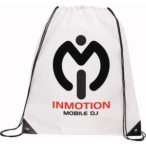 The Large Oriole Drawstring Pack White